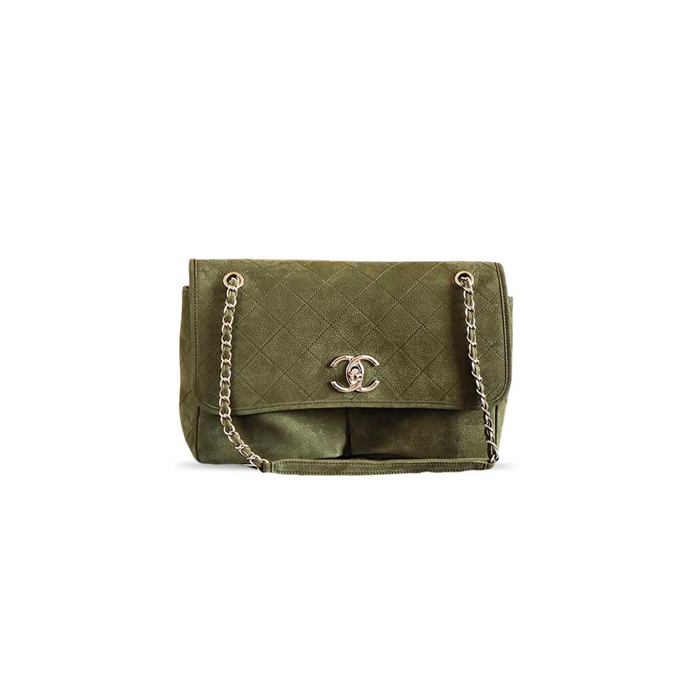 Ch**el master classic flap bag (35*25*10cm)